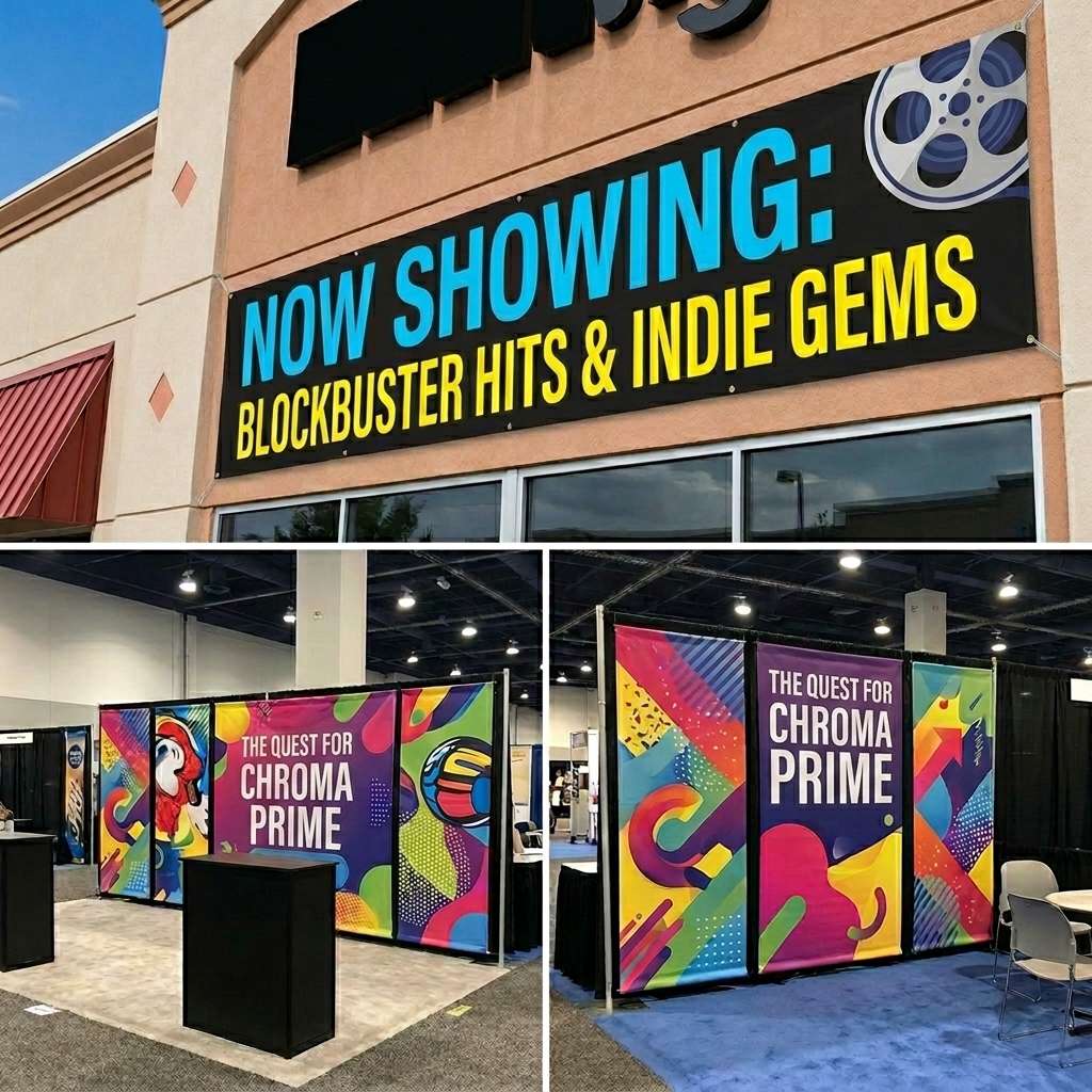 Large format flex vinyl banners and outdoor prints by Printpeek