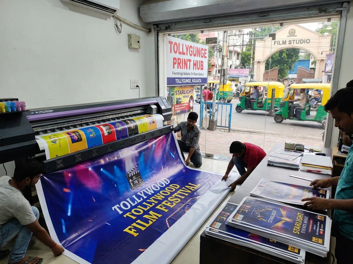 Professional printing services in Tollygunge, Kolkata โ signage, banners, corporate branding and stationery by Printpeek